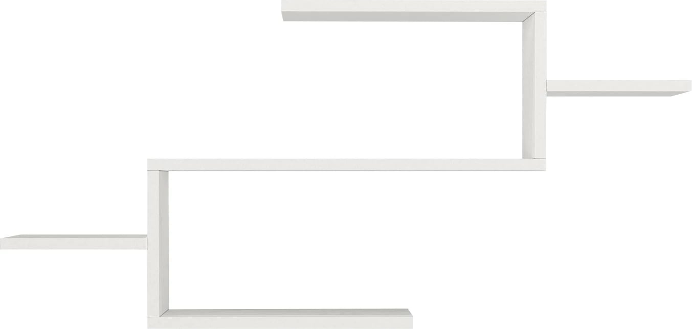 Raft librash Hanah Home, Twist, i bardhë