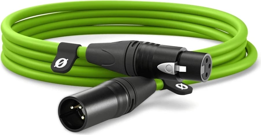 Kabëll audio RODE XLR3M-G, 3 m, Jeshil