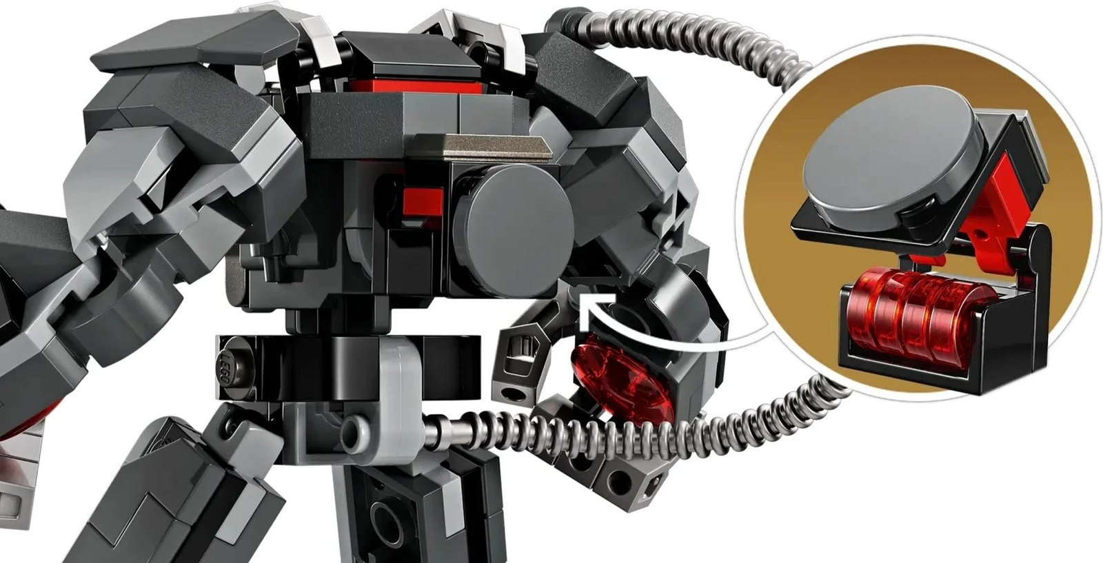 Set LEGO Marvel 76277 War Machine Mech Armor
