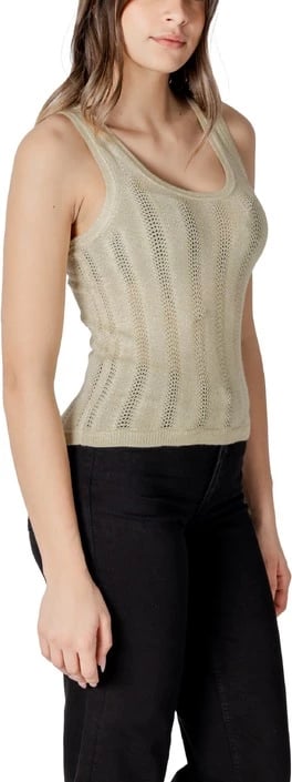 Top për femra Jacqueline De Yong, i verdhë