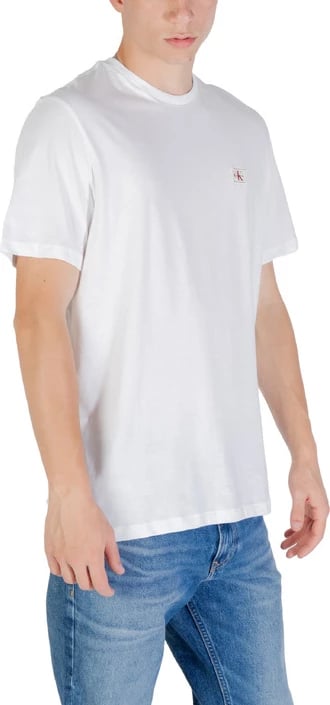 Maicë Calvin Klein Jeans për meshkuj, e bardhë