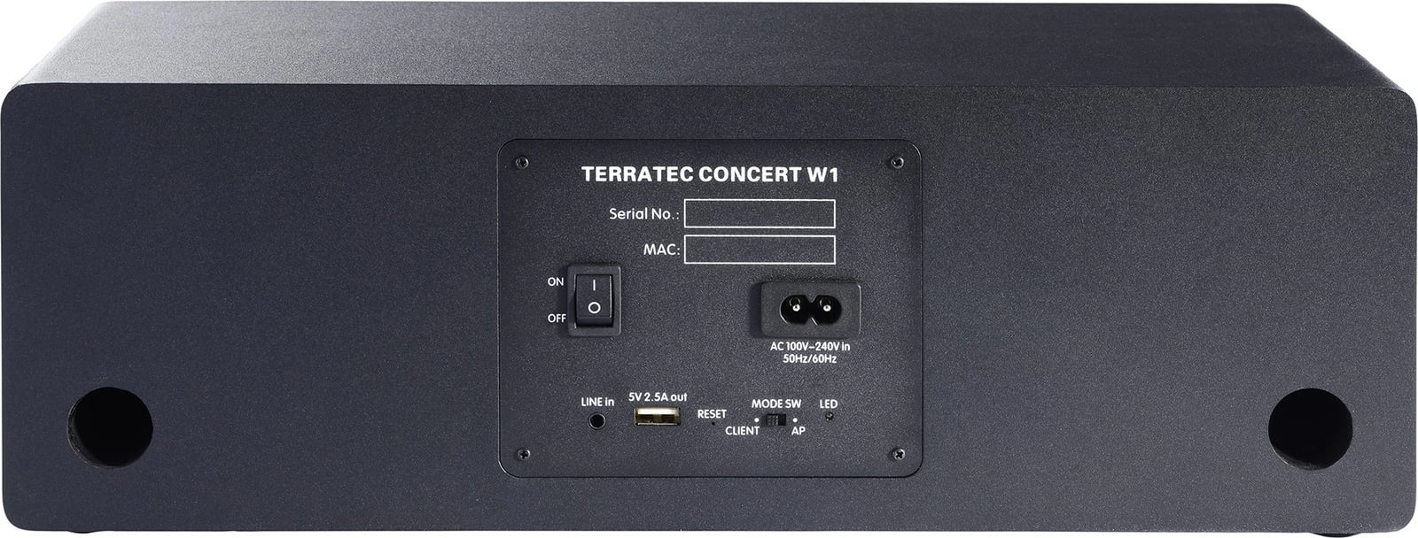 Boks portabil TerraTec Concert W1, 20W, 2.0 kanale, wireless, i zi