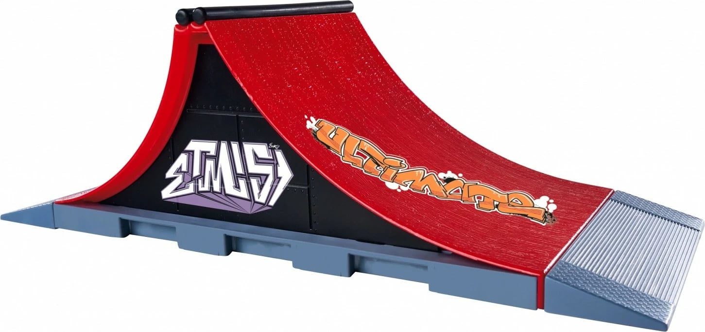 Set mini skateboard me rampë Simba X-Treme, për fëmijë, me aksesorë, shumëngjyrëshe