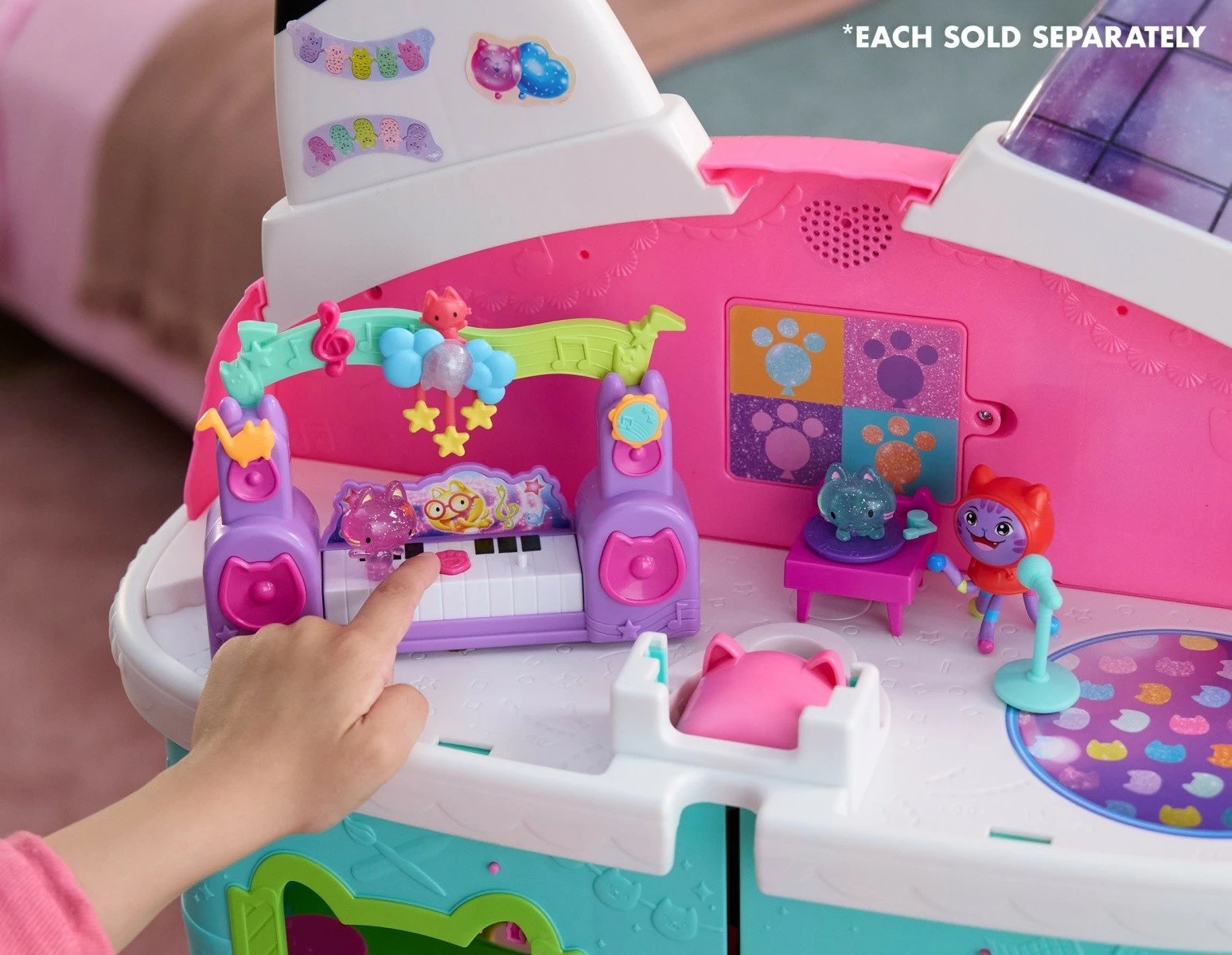 Set figurina Gabby's Dollhouse Gabi Cat House Movie, Spin Master, 6074118, plastikë, shumëngjyrësh