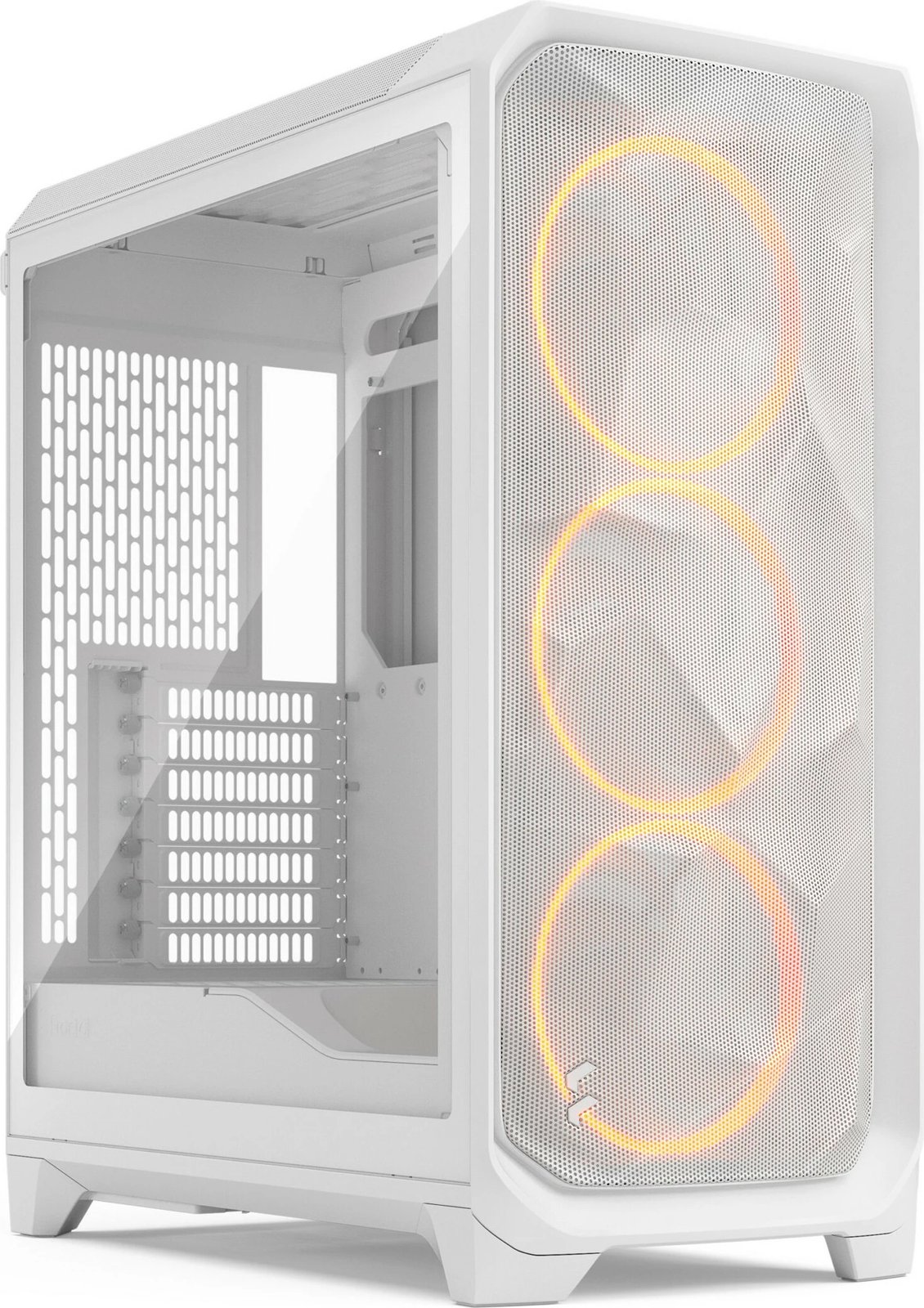 Kasë Fractal Design Meshify 3, midi tower, RGB, xham i temperuar, e bardhë