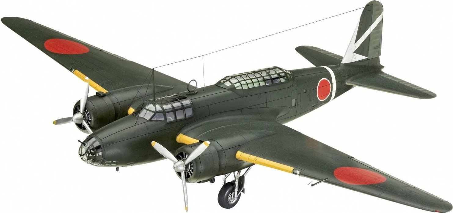 Model plastik avion Revell Ki-21-Ia "Sally", 1:72, 186 pjesë