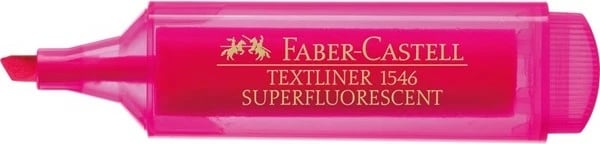 Marker tekstesh Faber-Castell TEXTLINER 1546, 1 mm, rozë
