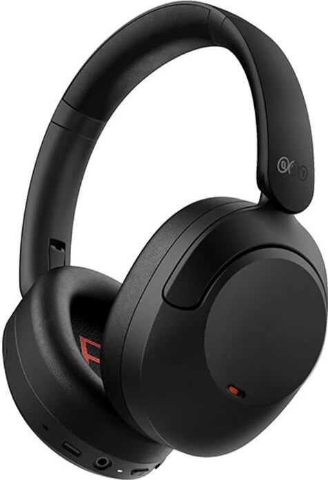 Kufje wireless QCY ANC H4, Over-ear, Bluetooth 5.1, ANC, 70 orë, të zeza