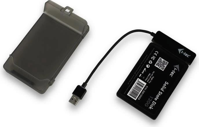 Kasë e jashtme i-tec MySafe USB 3.0 Easy, për HDD/SSD 2.5", E zezë
