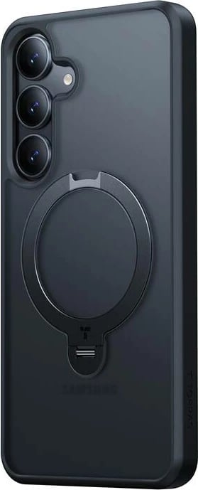 Mbështjellës Torras Ostand Spin Series për Samsung S25, i zi