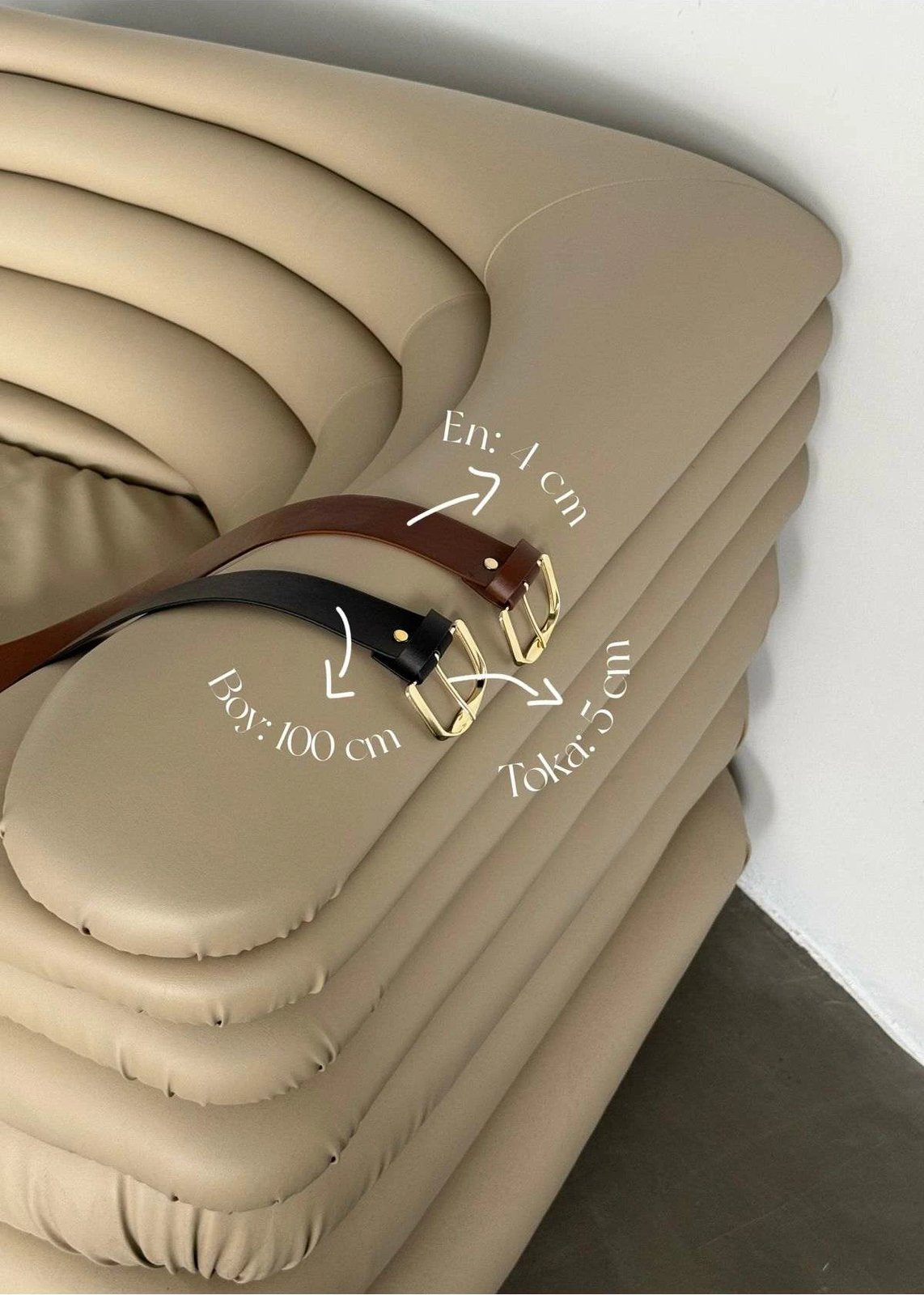 Rrip Jumeon, ngjyrë kafe, BELT-K01X