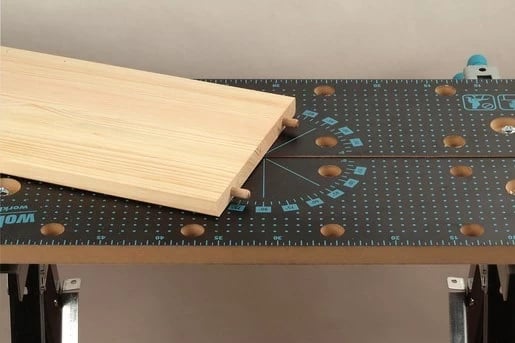 Dowelmaster Wolfcraft, 4640000, për bashkime druri, E zezë Dowelmaster Wolfcraft, 4640000, për bashkime druri, E zezë