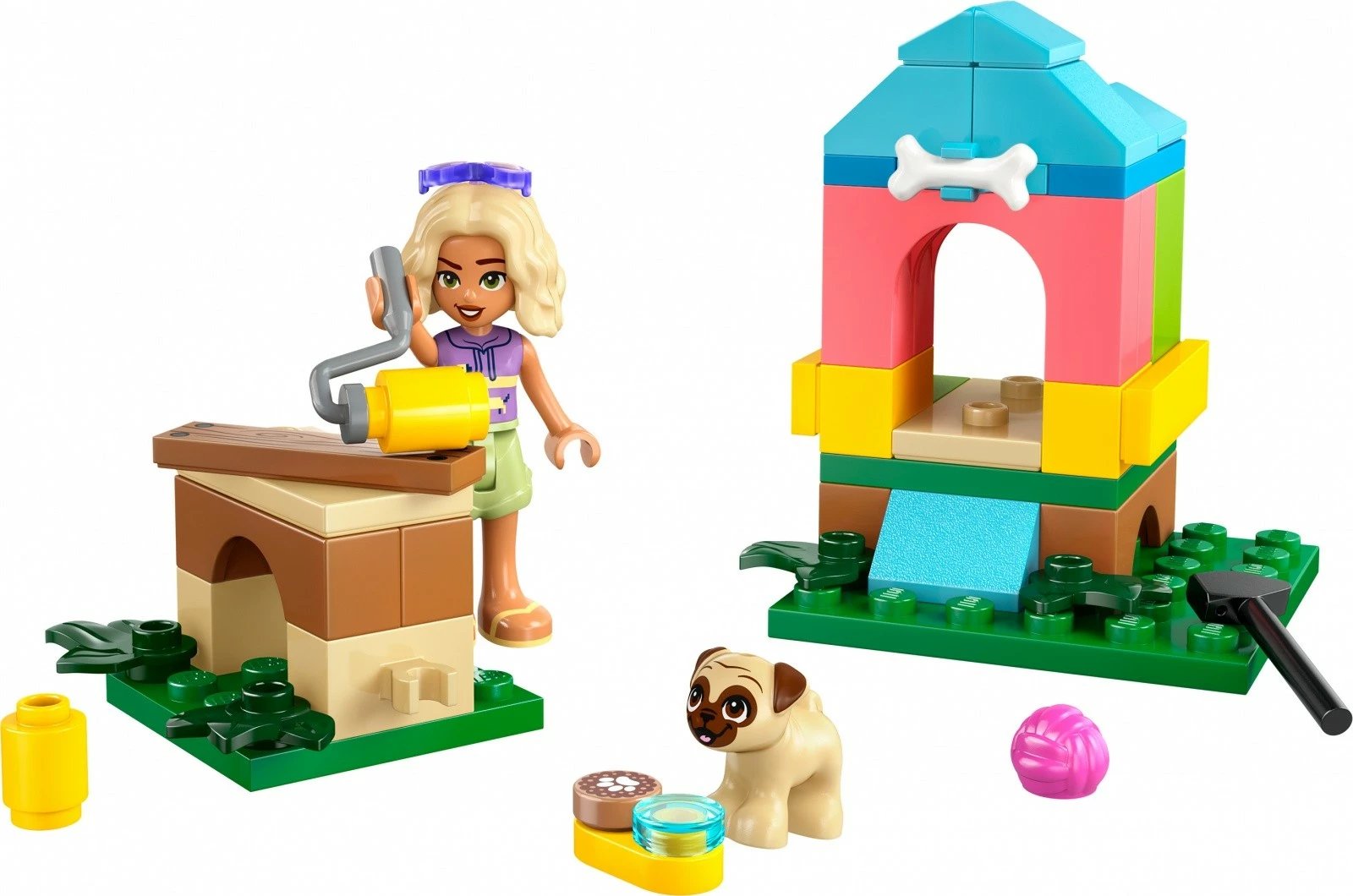 Set ndërtimi LEGO Friends 30697 Dog House Novy, 50 pjesë