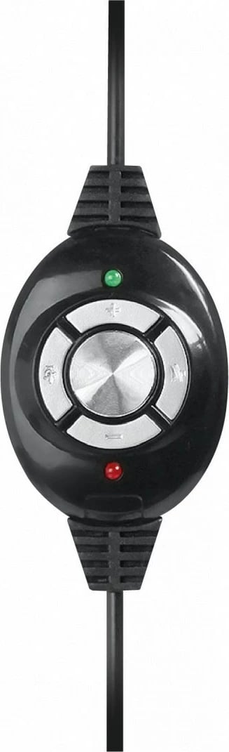 Kufje Media-Tech EPSILION MT3573 me mikrofon, të zeza, me kabllo