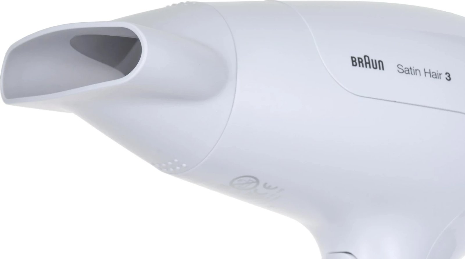 Tharëse flokësh Braun Satin Hair 3 HD380, 2000 W, Bardhë Tharëse flokësh Braun Satin Hair 3 HD380, 2000 W, Bardhë