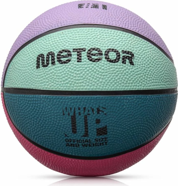 Top basketbolli për fëmijë Meteor, shumëngjyrësh