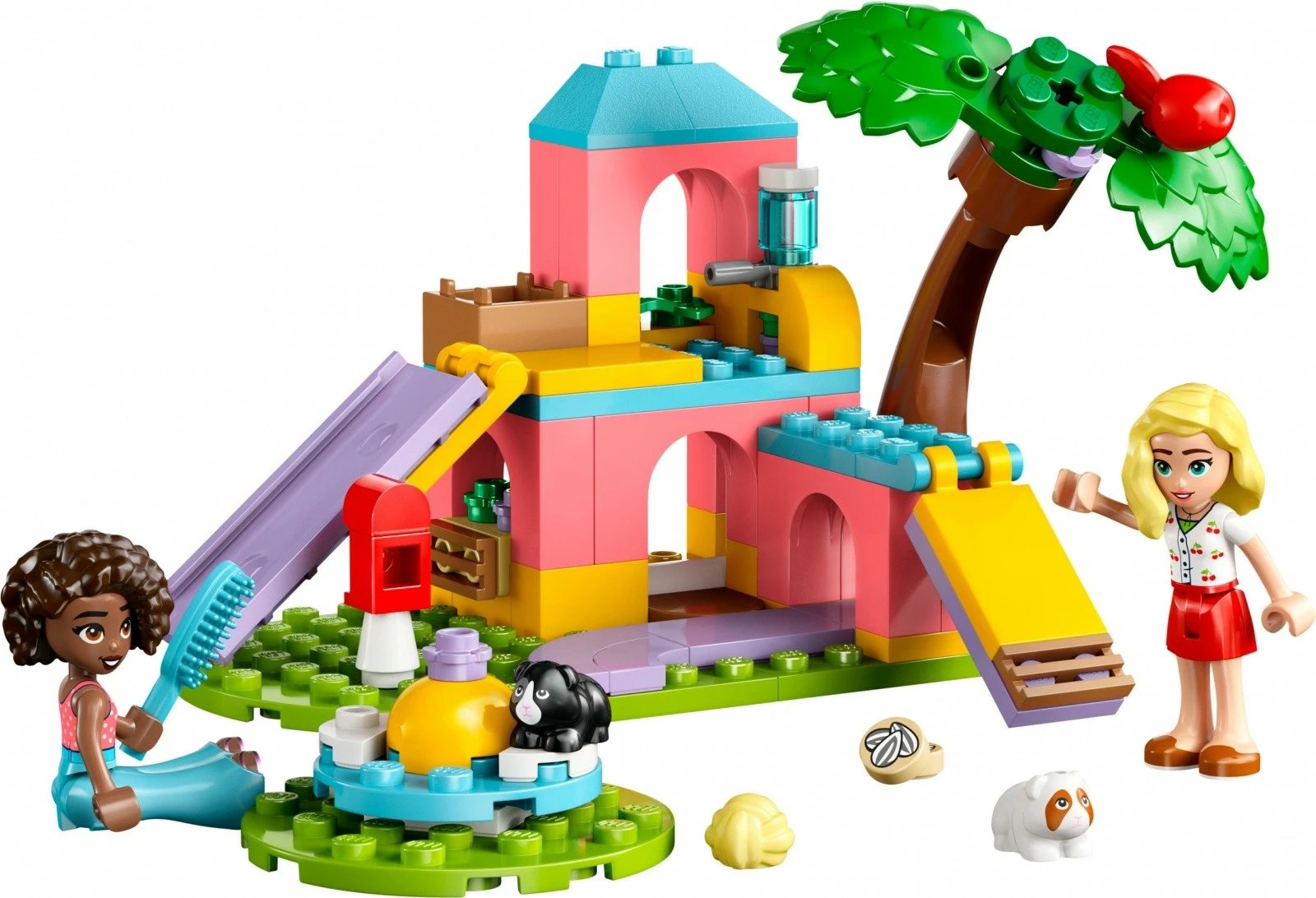 Set ndërtimi LEGO Friends 42640, 86 pjesë, me mini-dollë dhe hamsterë, shumëngjyrësh