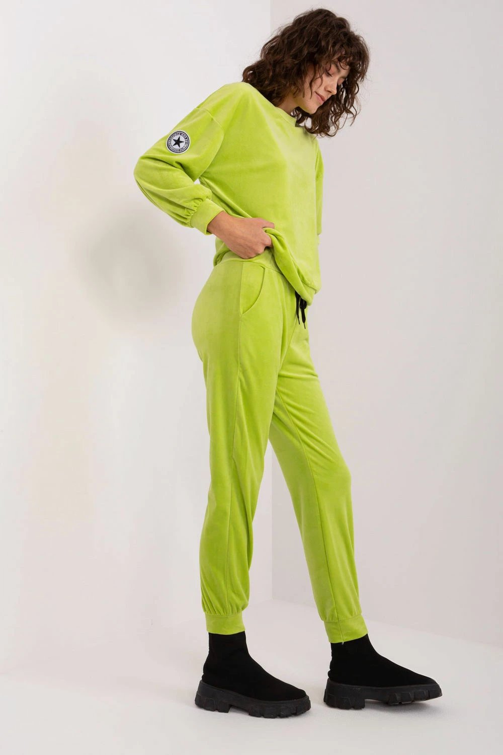 Trenerka për femra Italy Moda 191741, jeshile