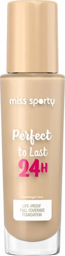 Fondatinë për femra Miss Sporty Perfect To Last 24H 100 Ivory, 30ml