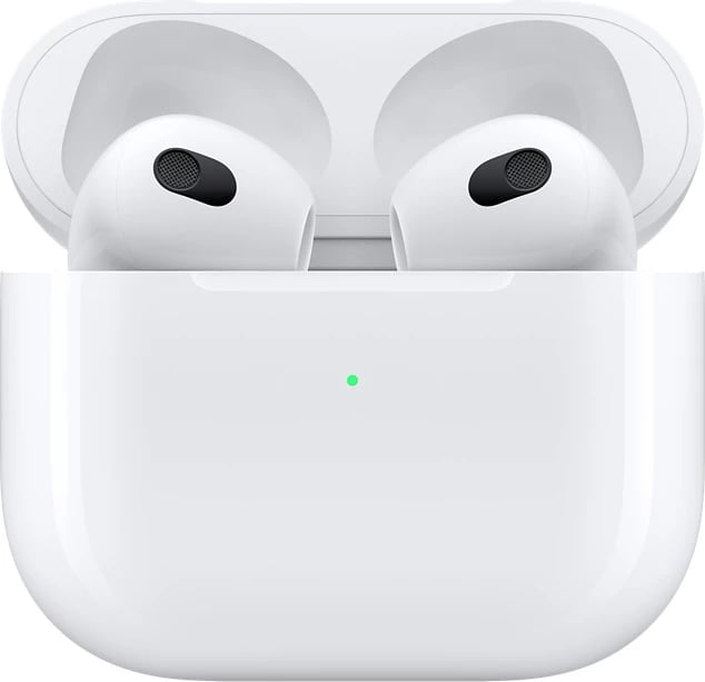 Dëgjuese Apple Airpods (3rd gen), të bardha