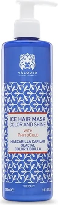 Maskë flokësh Valquer Ice Hair Mask Color and Shine unisex 300ml
