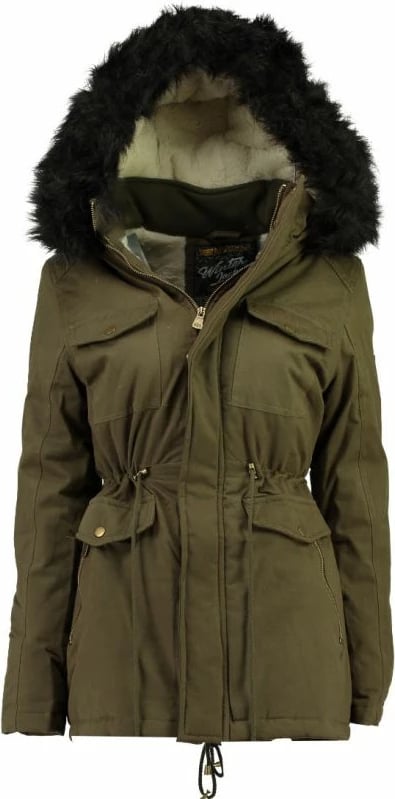 Jakne femra Geographical Norway, të gjelbër