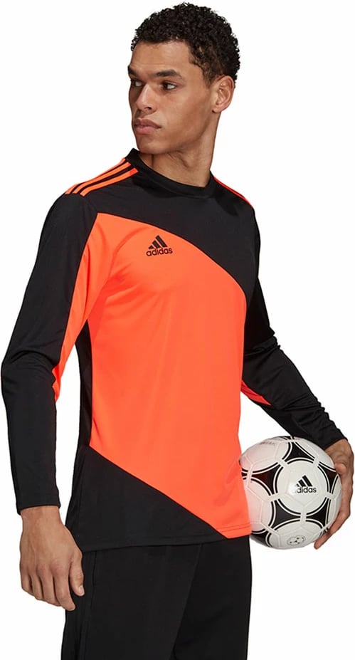 Fanellë portieri adidas për meshkuj, portokalli-e zezë