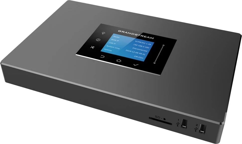 Switchboard Grandstream UCM6302, LCD, Zi