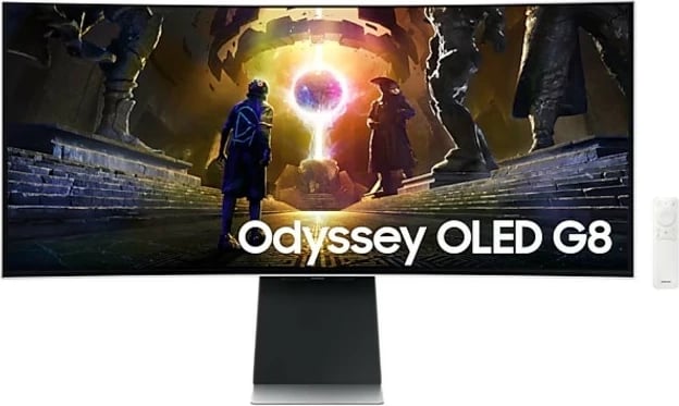 Monitor Samsung Odyssey Oled G8, 34'' QD-OLED, UWQHD, 175Hz, argjendtë