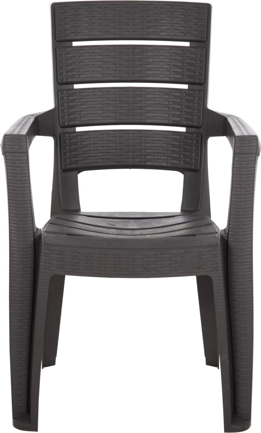 Karrige me krahë polipropileni DERYA FH6144.06 ngjyrë kafe 56,5x55x87H cm