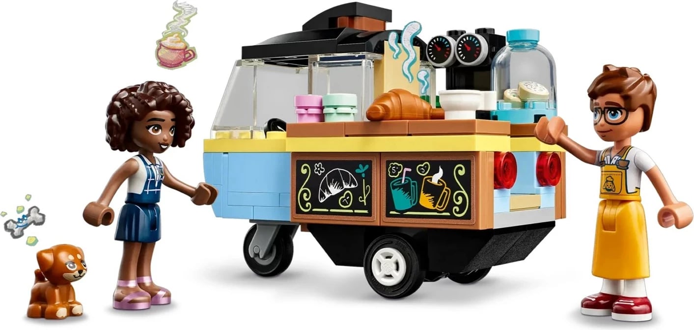 Set LEGO Friends 42606 Mobile Bakery Food Cart