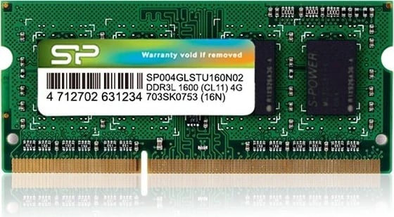 RAM memorie Silicon Power, 4GB DDR3L, 1.6 GHz