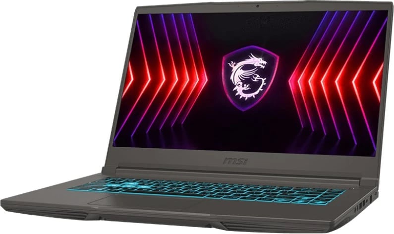 Laptop MSI Thin A15 B7VF-412XPL, AMD Ryzen 7, 16 GB RAM, 512 GB SSD, NVIDIA RTX 4060, Gri