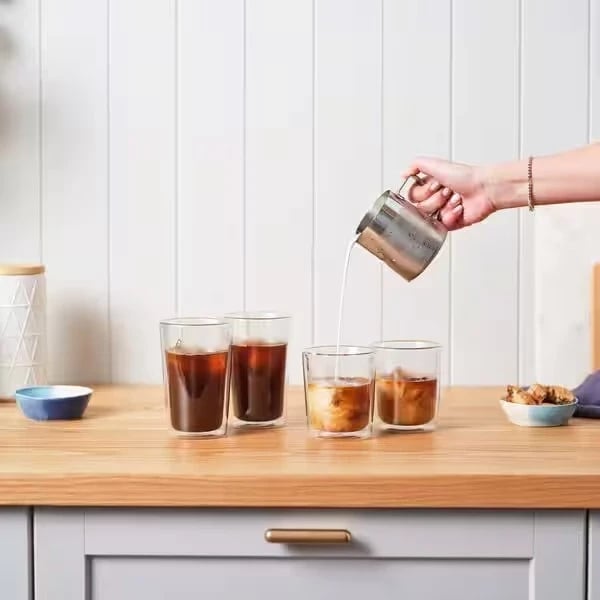 Set gotash termike DeLonghi DLSC318, 400 ml, 2 copë, transparent