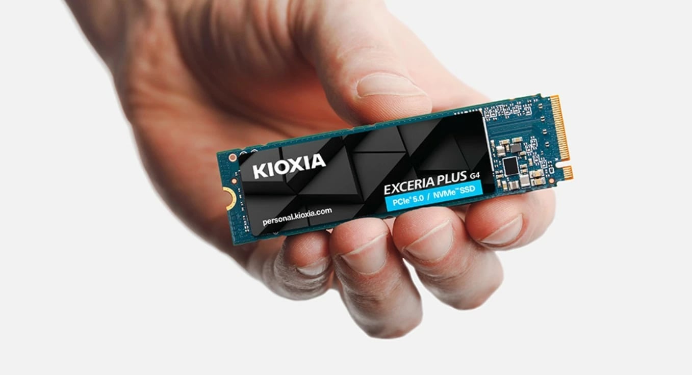 SSD Kioxia Exceria Plus G4, 1TB, M.2 2280, PCIe Gen5x4 SSD Kioxia Exceria Plus G4, 1TB, M.2 2280, PCIe Gen5x4