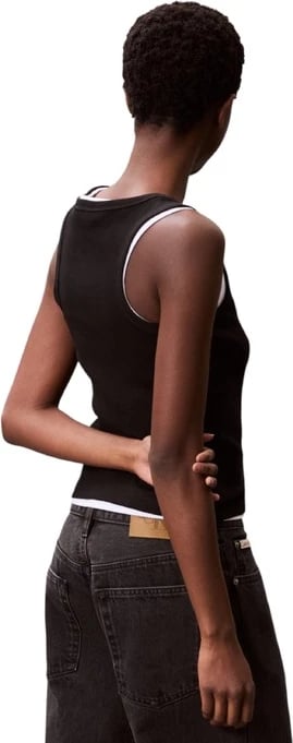 Maicë pa mëngë Calvin Klein Jeans femra, e zezë