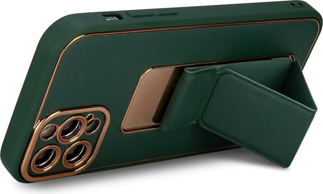 Mbështjellës Hurtel Kickstand Case për Samsung Galaxy A13, silikon, kaltër