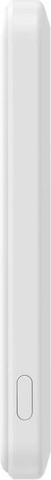 Powerbank ESR Qi2 MagSlim 5000 mAh me magnet dhe këmbë mbështetëse, Bardhë