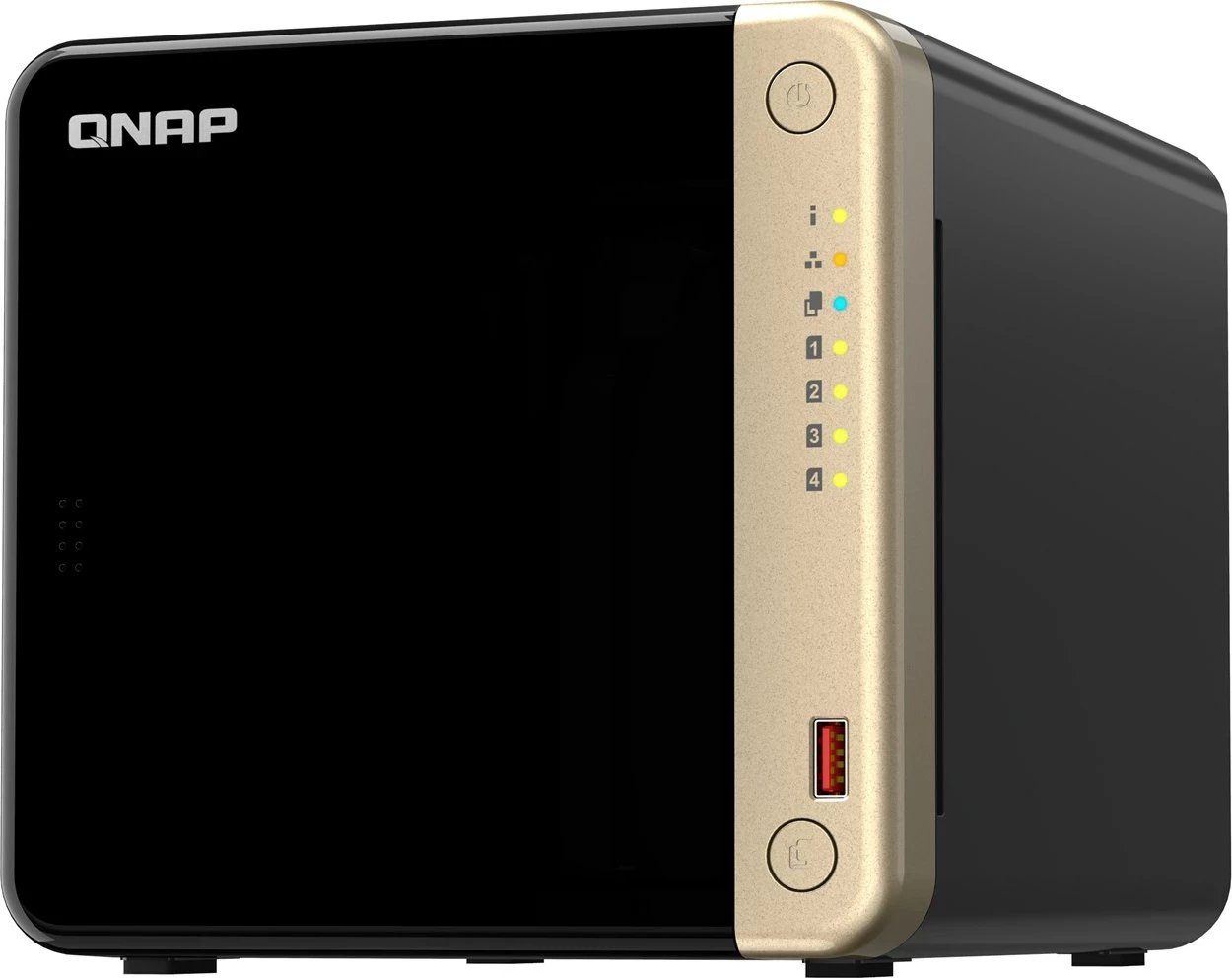 NAS QNAP TS-464, Intel Celeron N5095, 8 GB DDR4, QNAP QTS, Zezë