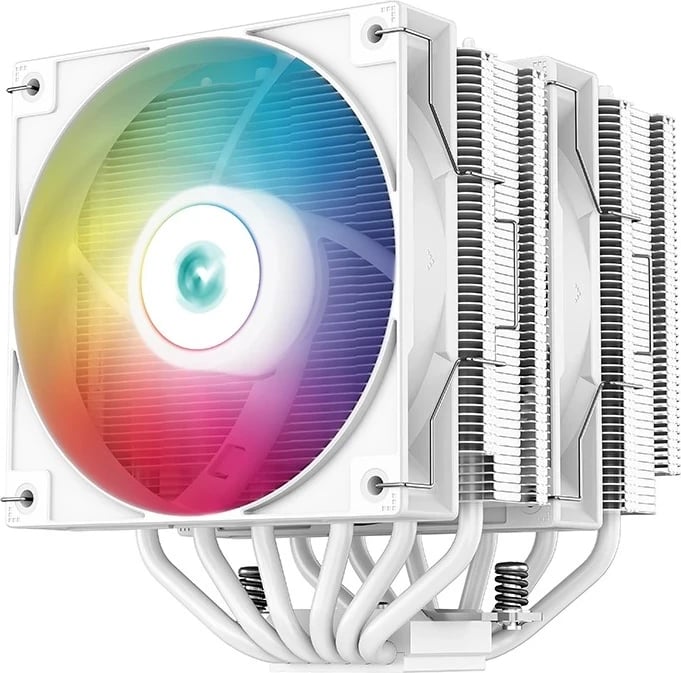 Ftohës Procesori DeepCool AG620 WH ARGB, 12 cm, Bardhë