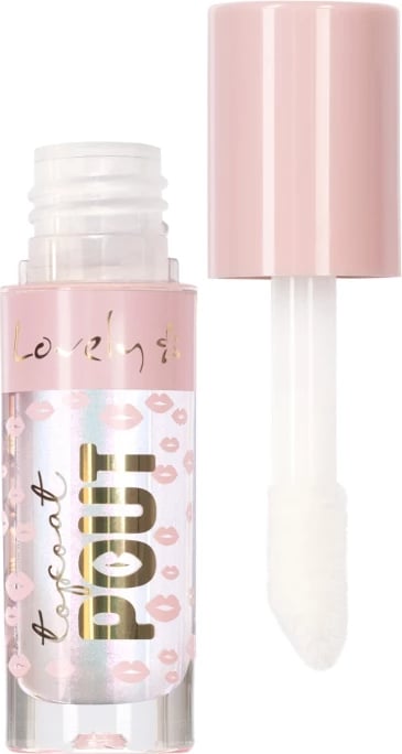Gloss për buzë Lovely Pout lip-enhancing top coat 07 për femra, 3g