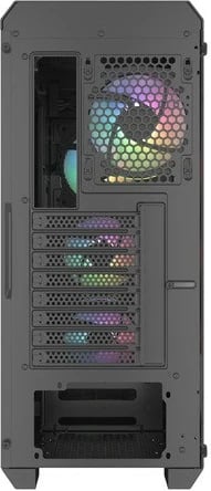 Kasë Genesis Irid 505 V2 ARGB, Midi Tower, 4x ARGB fan, ATX/Micro ATX/Mini ITX, e zezë