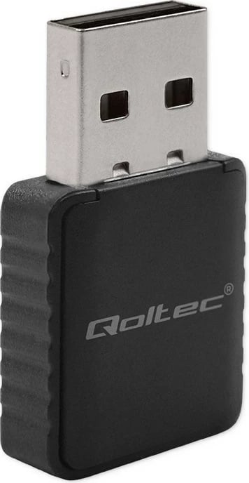 Adapter WiFi Qoltec 56988, mini, USB, 1300 Mbps, i zi