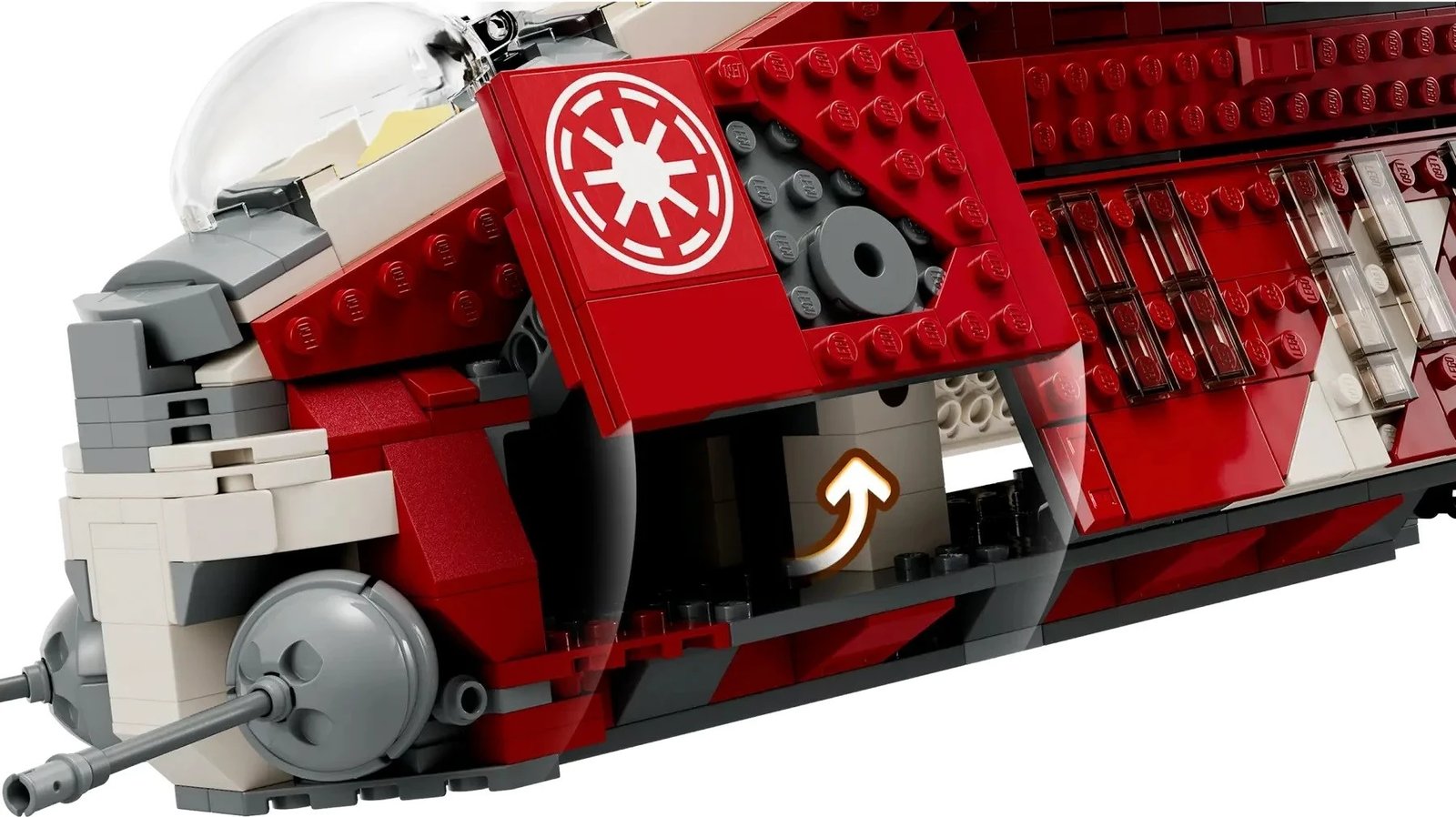 Set LEGO STAR WARS 75354 Coruscant Guard Gunship