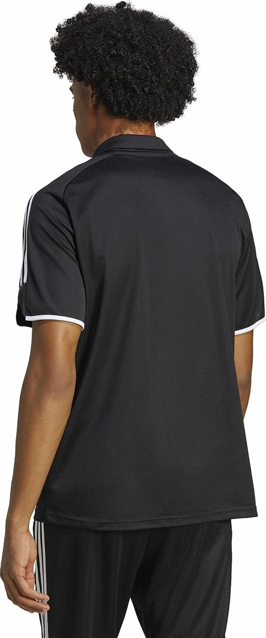 Maicë polo për meshkuj adidas, e zezë