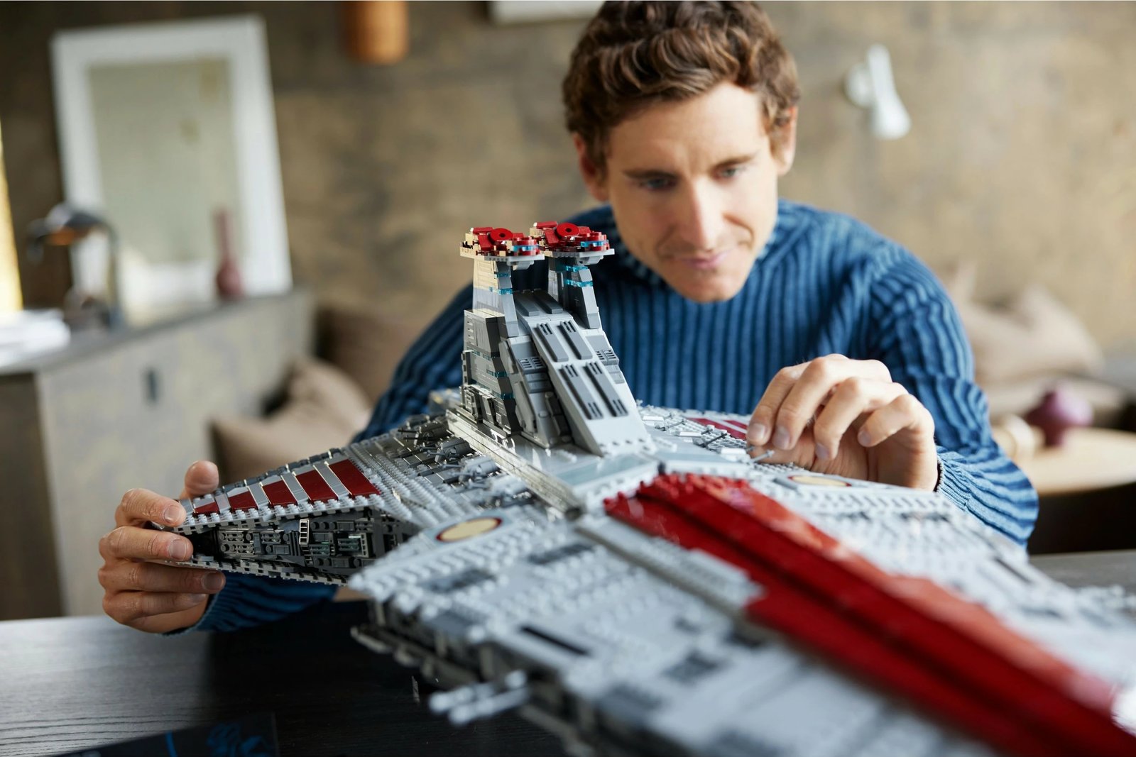 Set ndërtimi LEGO Star Wars Venator-Class Republic Attack Cruiser, 5374 pjesë, plastikë, shumëngjyrësh