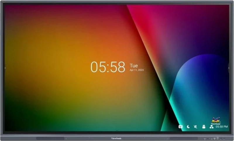 Ekran interaktiv Viewsonic IFP6533-G 65 inç, 4K Ultra HD, Touchscreen, HDMI/USB-C, gri