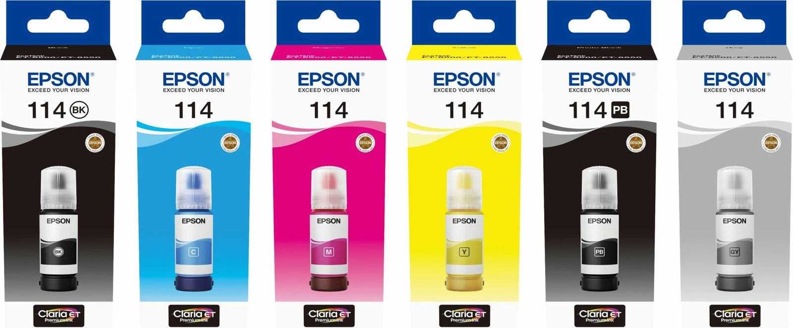 Toner Epson 114, EcoTank ET-8550 ET-8500, 70 ml, e zezë foto