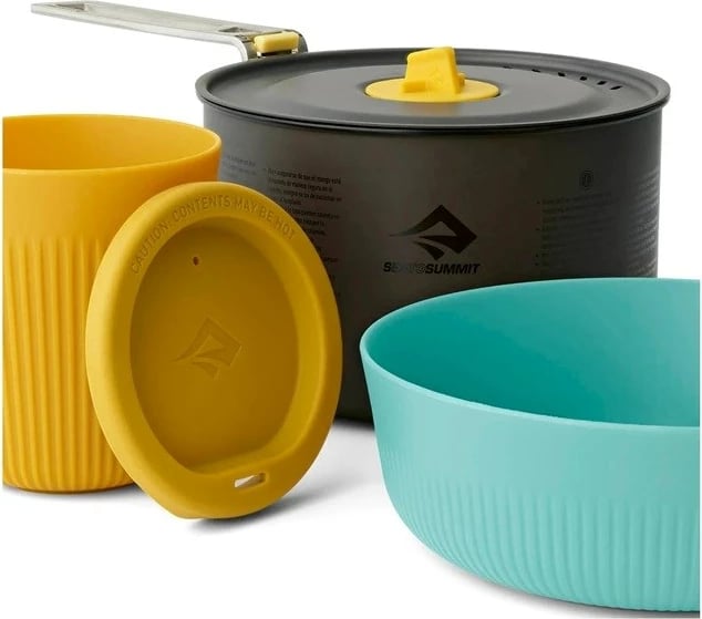 Set enësh Sea to Summit Frontier UL One Pot Cook Set 1.3 L, 3 pjesë