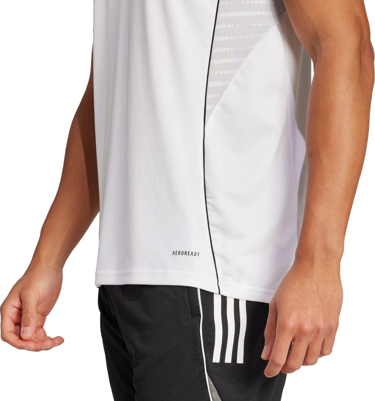 Maicë për meshkuj adidas, e bardhë